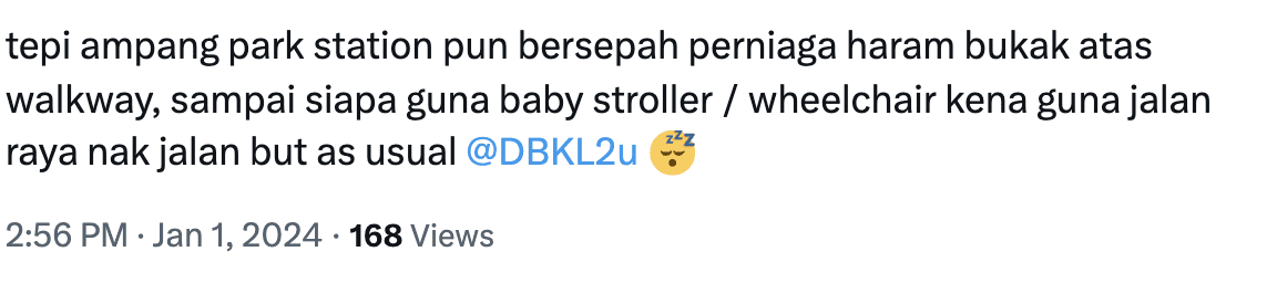 Comment_3_Foreigner spotted selling grilled corn outside KLCC 2