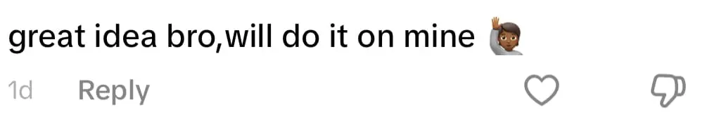 comment from netizen 