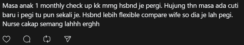 Comment on Nurse comment on husband bring baby to check up (2)