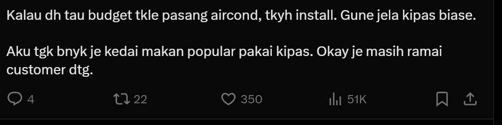 Comment on RM1 aircond (1)