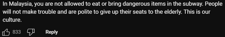 Comment on tourist praise KL transit system Screenshot 2025-01-20 170847 (2)