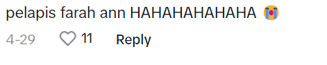 Comment The next Farah Ann