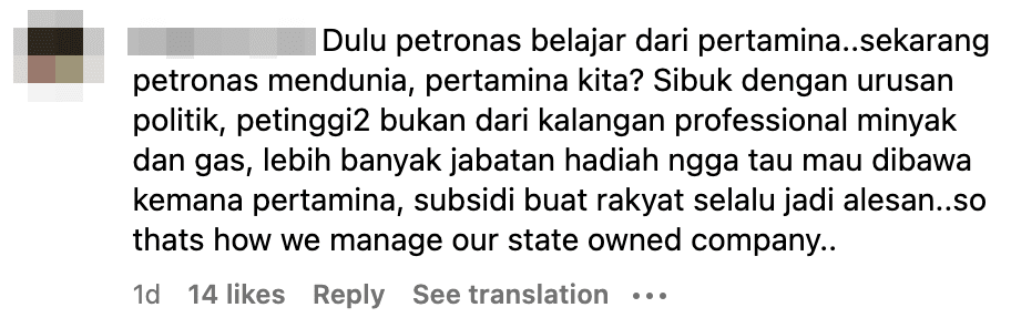 Compare Petronas and Pertamina