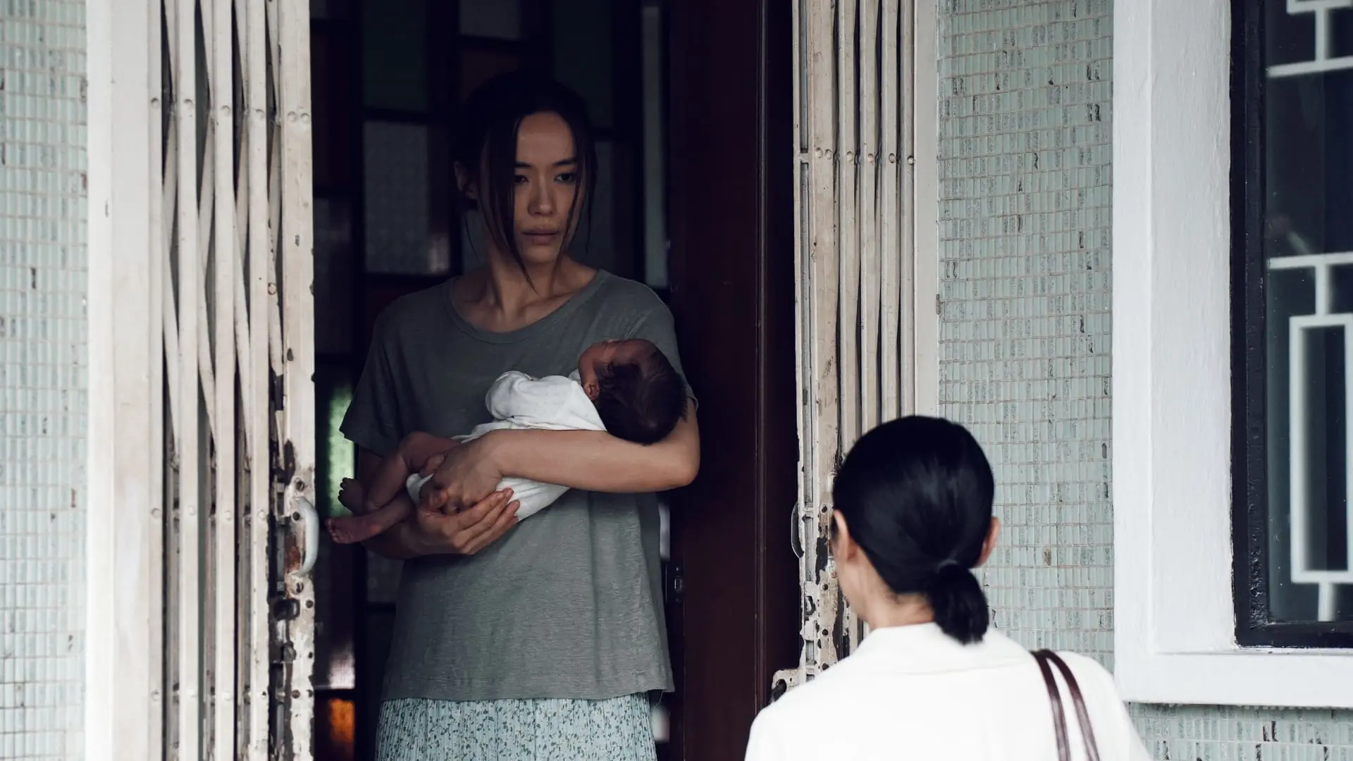 Rebecca Lim and Cynthia Koh in confinement movie