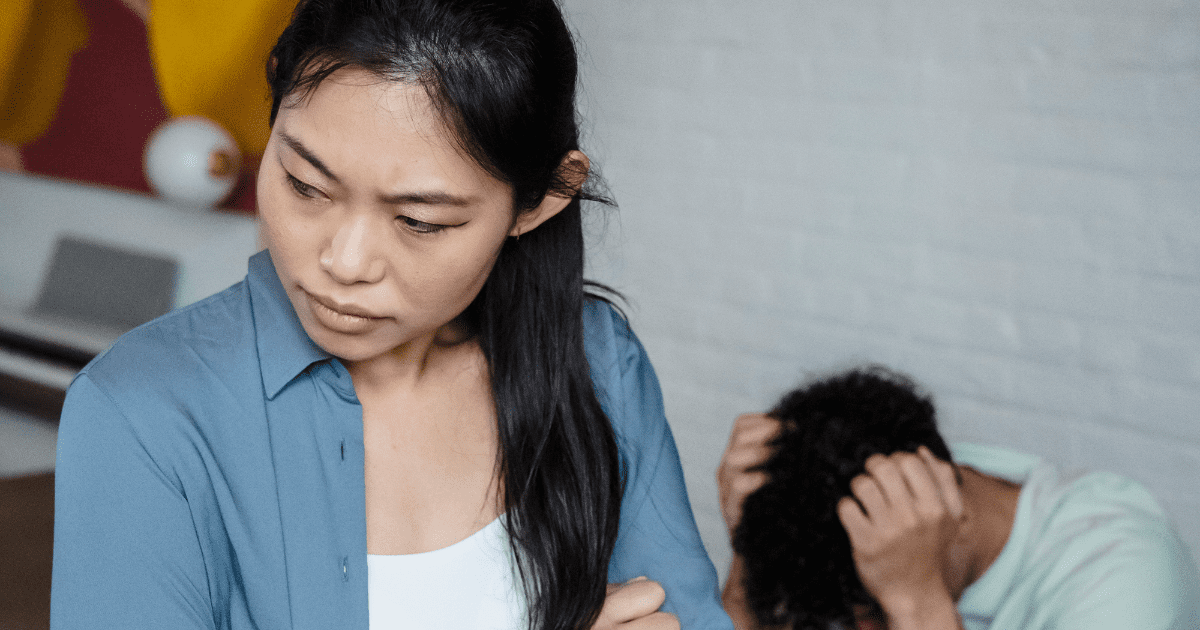 couple after fighting