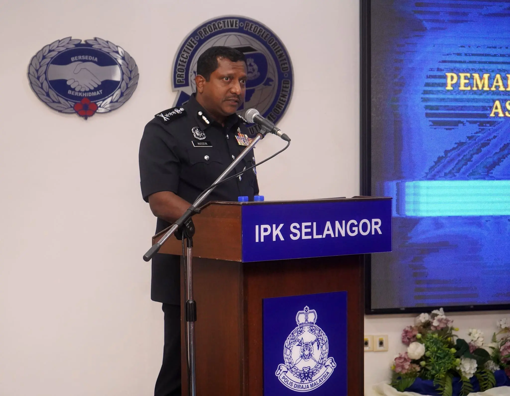 CP Dato’ Hussein bin Omar Khan, Ketua Polis Selangor