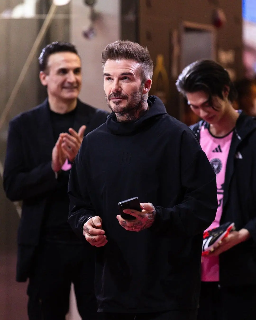 David Beckham at Adidas event in Thailand