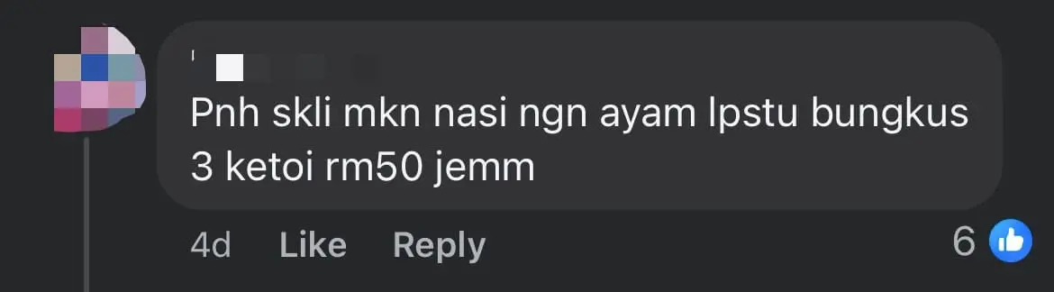 M'sian Angered Over Being Charged RM150 For Mutton Curry By Kedah Stall comment 2