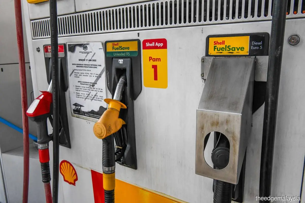 Diesel pump in Malaysia