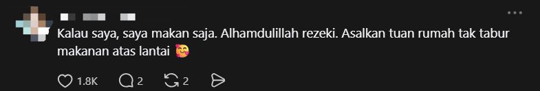 'I'm Not A Cat!' — M'sian Slams Those Who Serve Guests Food On Disposable Plates As ‘Lazy’ comment 3