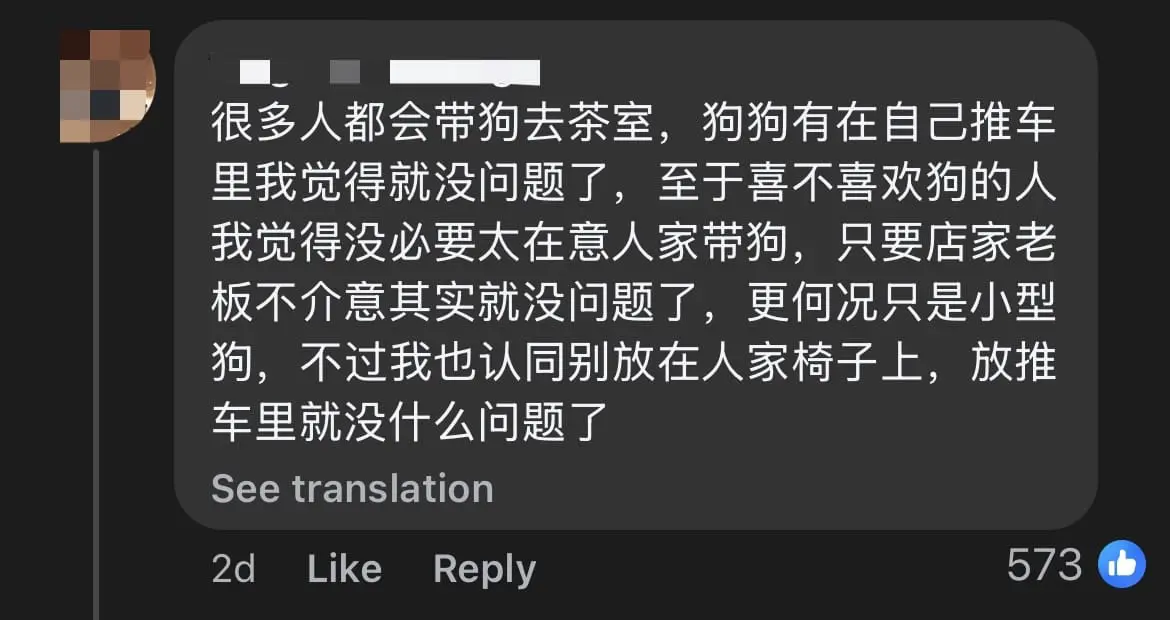 M'sian Man Threatens To Hit Woman Who Confronted Him For Letting Pet Dog Sit On Chair At Kopitiam comment 4