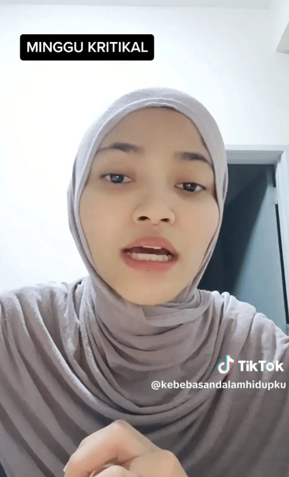 Dr Amirah critical week