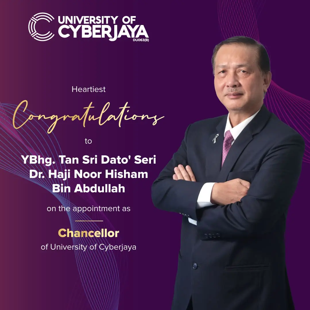 Dr. Noor Hisham Takes On New Role As Chancellor of University of Cyberjaya 3