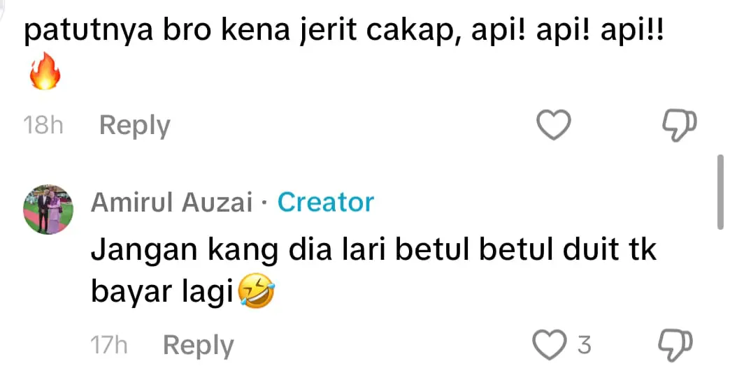 e-hailing driver wakes up sleeping passenger comment.