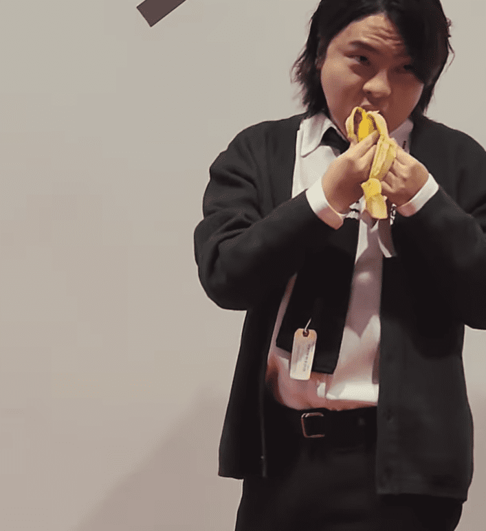 South Korean Student Eats RM535K Banana Artwork Taped To Wall, Said He Did So Because He Was Hungry