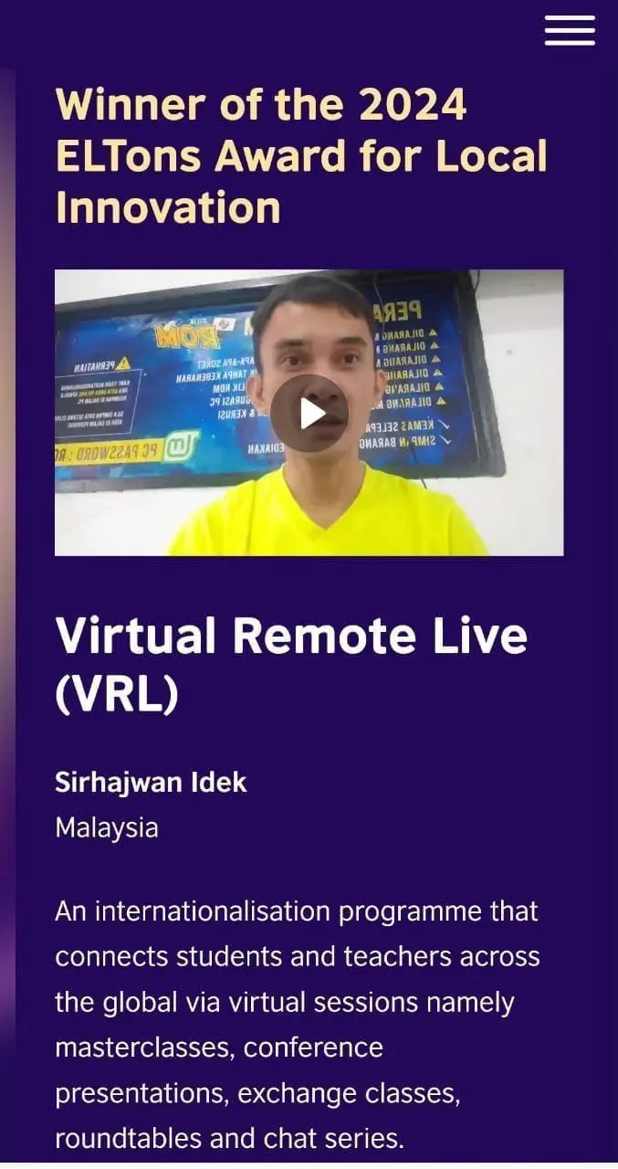 ELTons Winners Webpage 