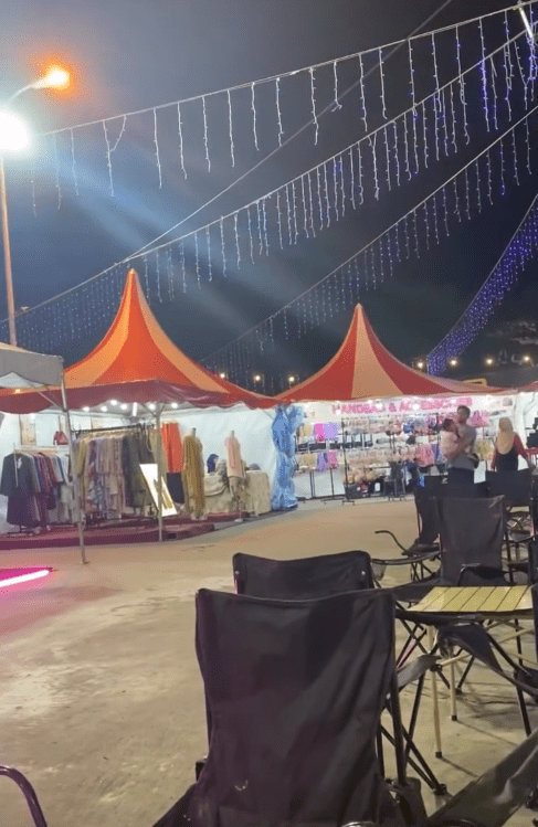 Empty Ramadan bazaar in Penang (2)