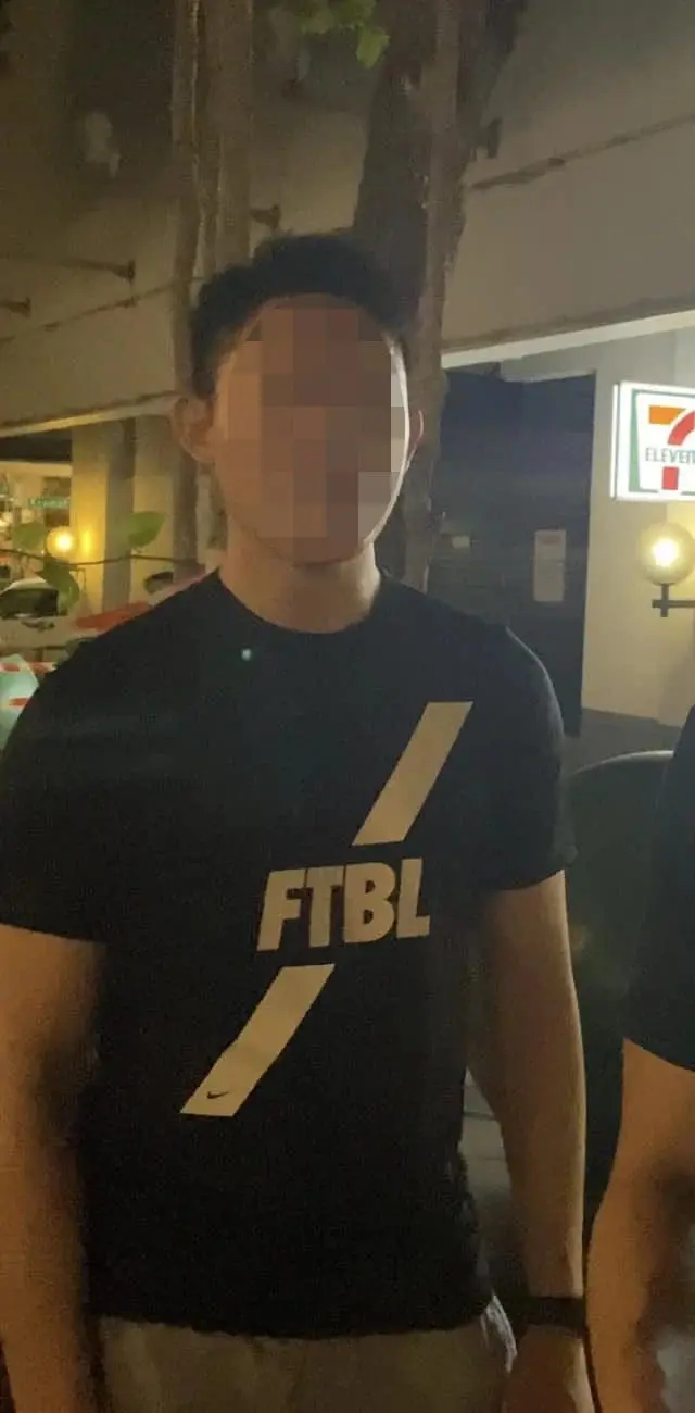 Man confronted by Cheryl