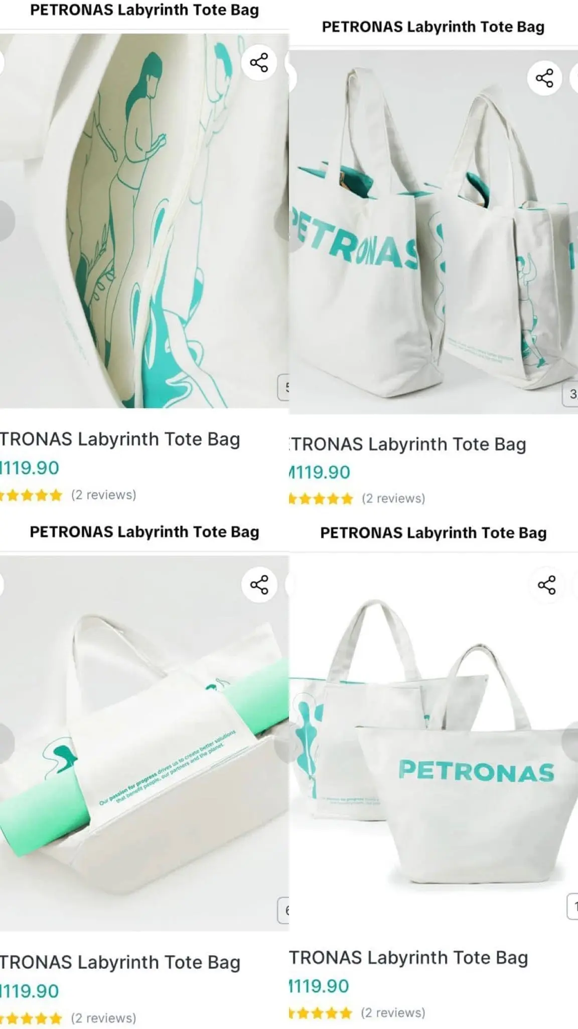 Petronas accused of copying local business' tote bag designs from Oh Sebenar