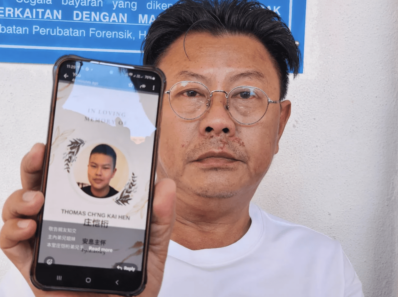 Father of 18yo teen killed by drunk driver