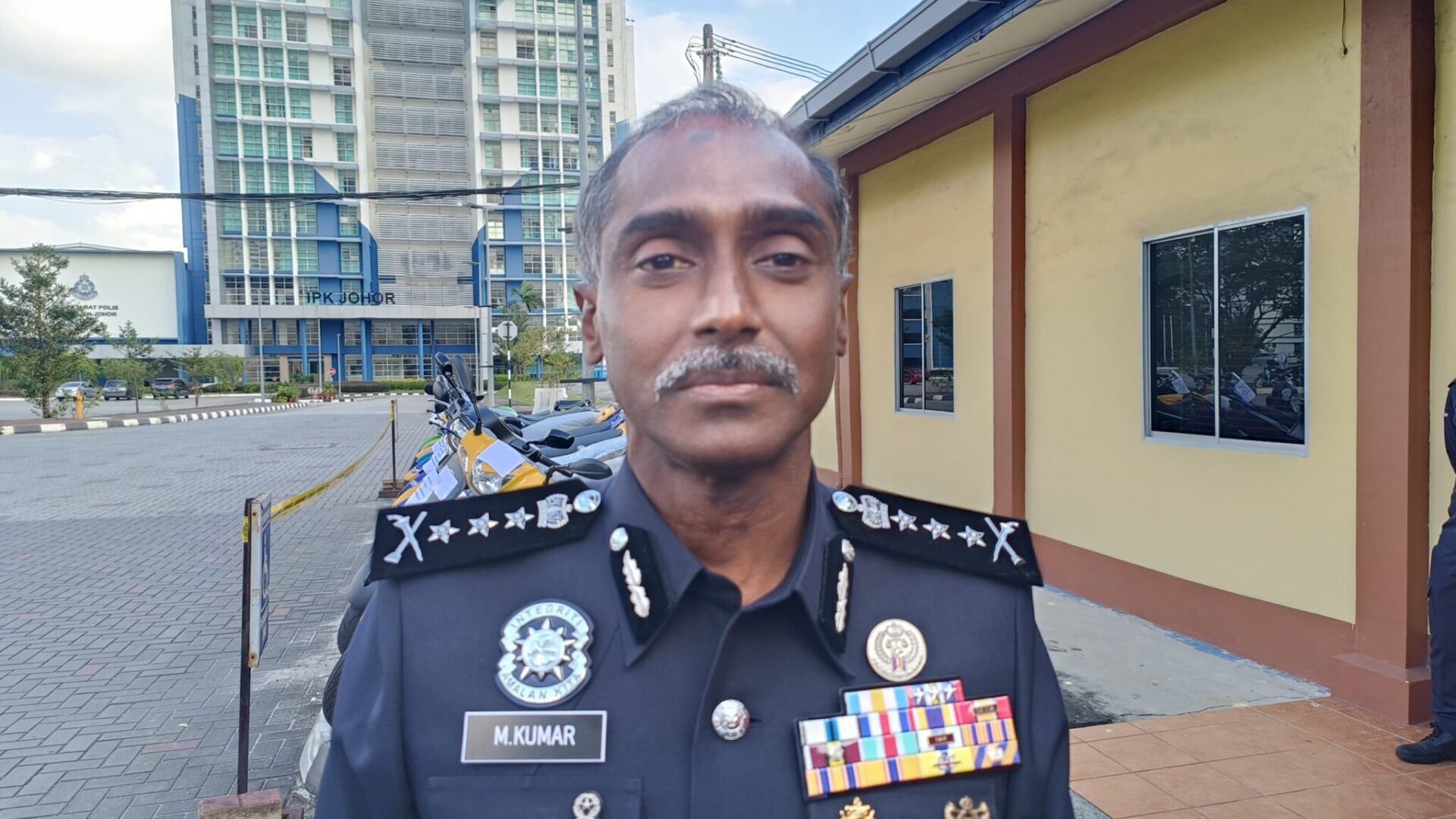 Federal police Criminal Investigation Department (CID) director Datuk M. Kumar