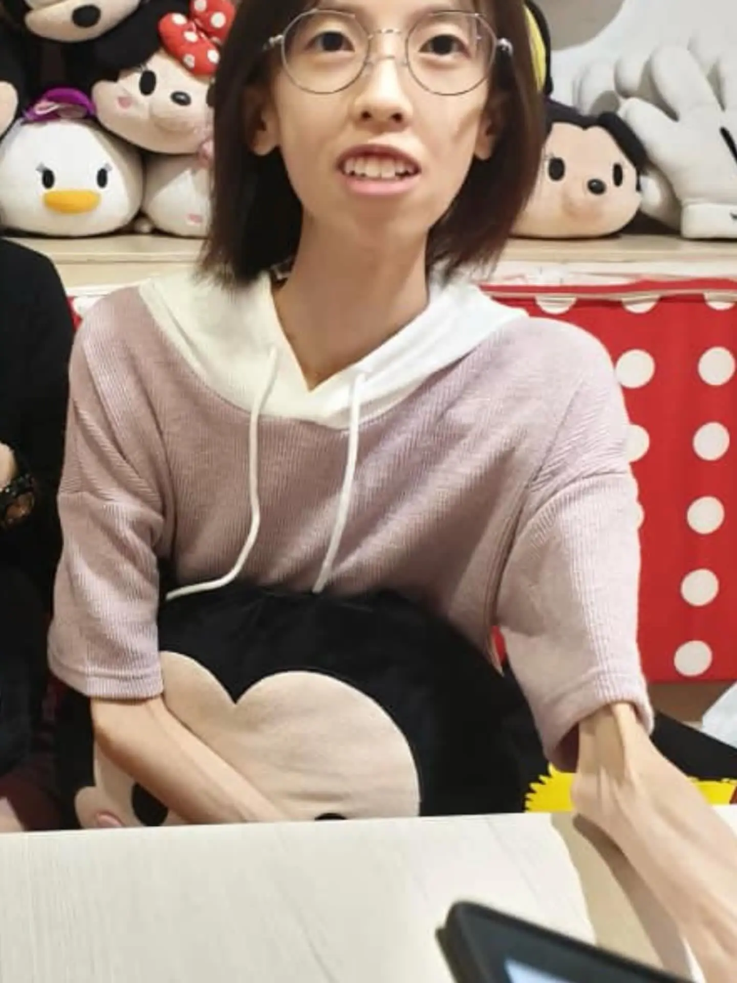 Fion when she had anorexia