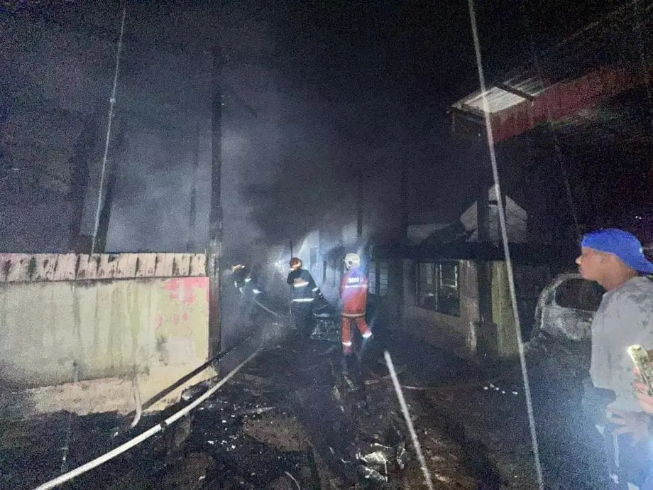 Fire at Guar Cempedak, Kedah