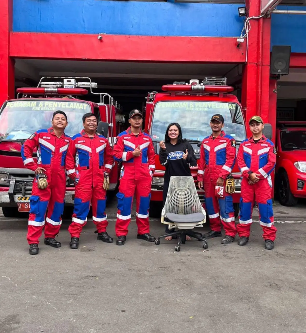 Firefighters Rescue Woman Who Got Her Nose Piercing Stuck To Chair