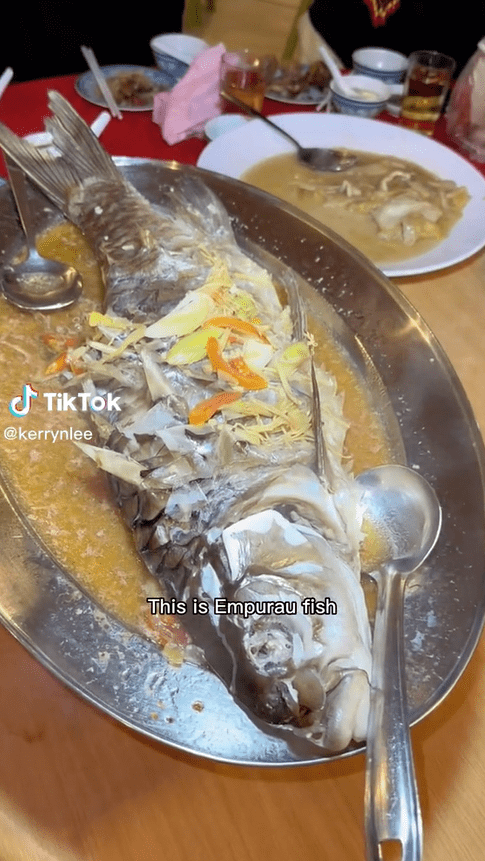 SG TikToker Spends RM3300 Eating Sarawak River Fish But Netizens Feel It Isn't Worth It