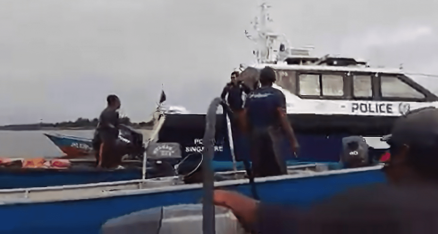 Johor fishermen chased off by SG coast guard