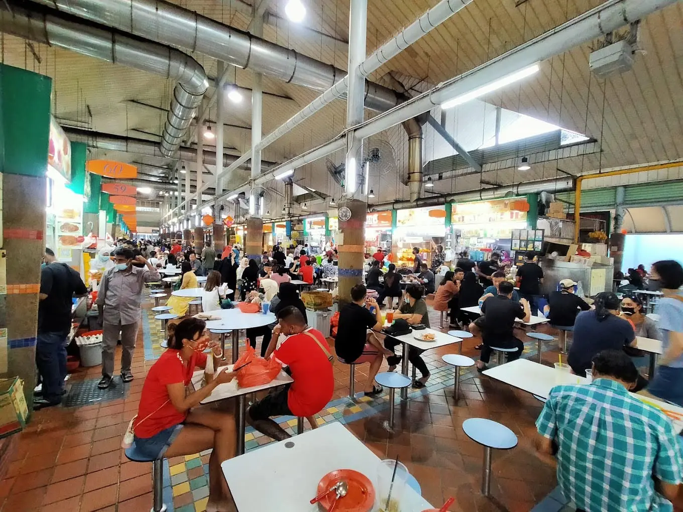 Food court in Singapore