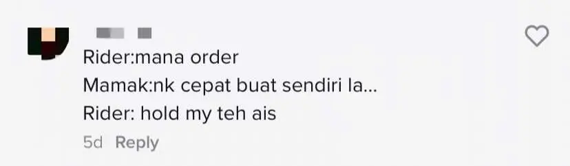 Foodpanda rider decides to cook the meal himself after waiting too long to pick up order_Comment(2)