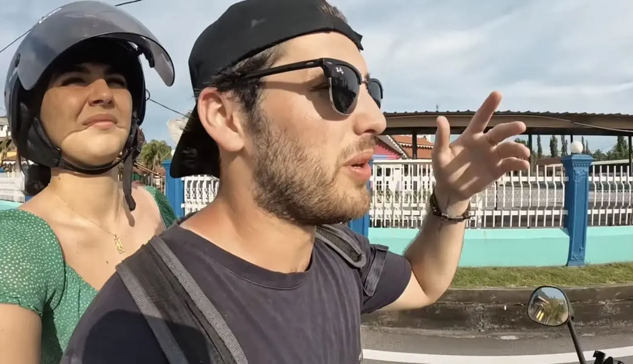 foreign man with a passenger