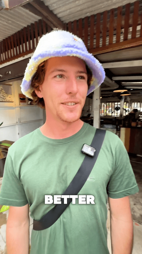 foreigner saying pulau tioman is better than maldives