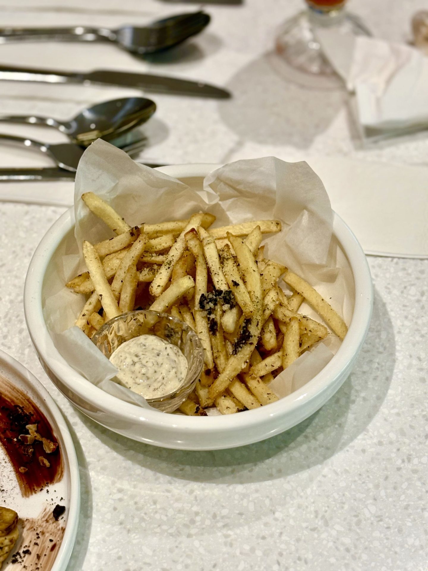 French Fries with Truffle Paste (RM28)🍟✨