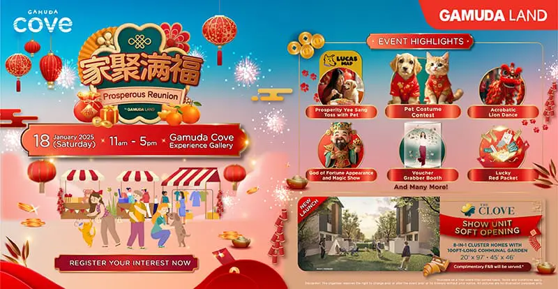 Gamuda Cove CNY Event