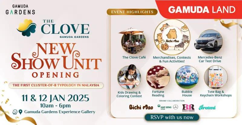 Gamuda Gardens CNY Event 11-12 Jan