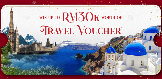 Gamuda Land Christmas Radiance Travel Voucher RM30k