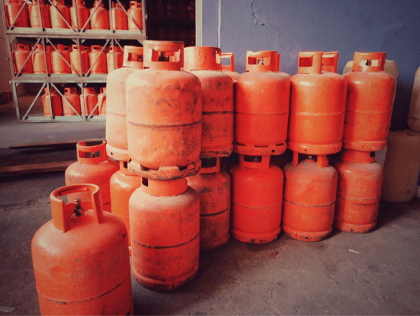 gas cylinders