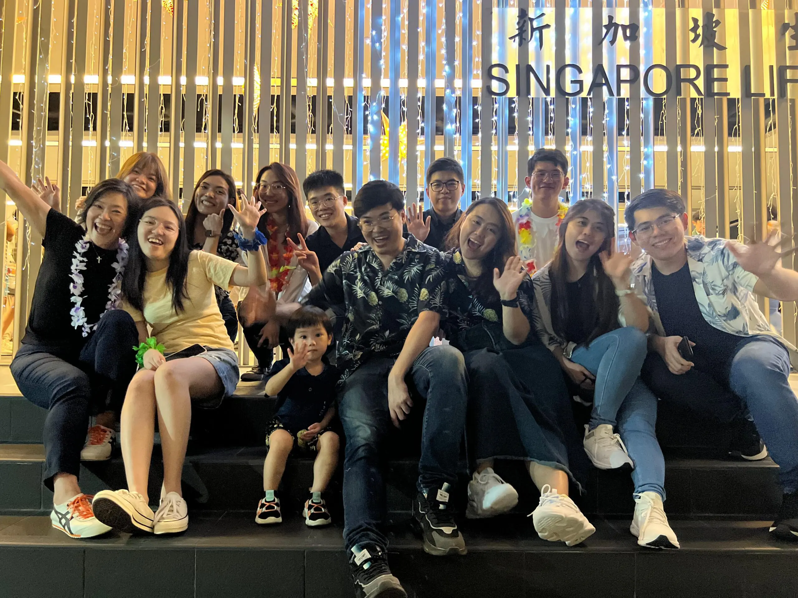 George found his social circle