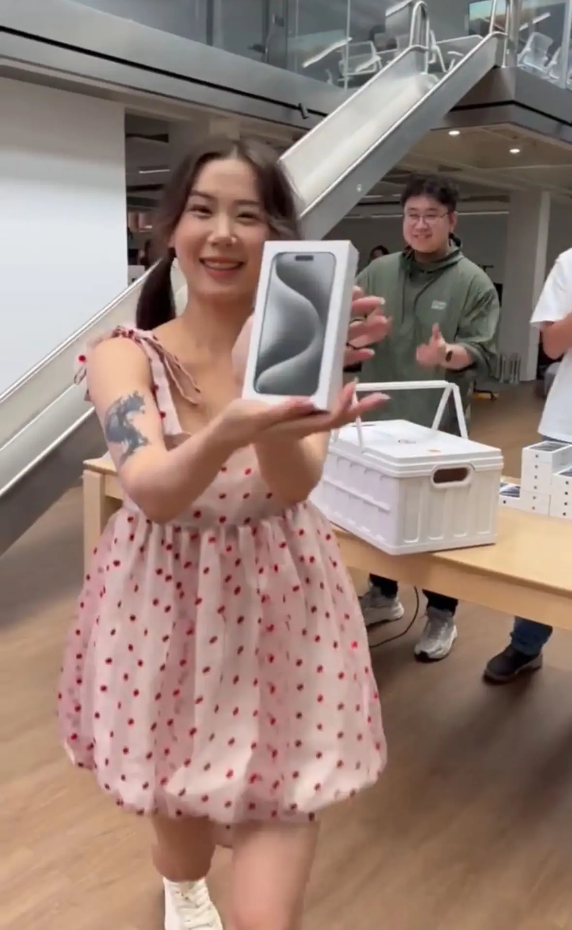 Giving the new iPhone 15 Pro