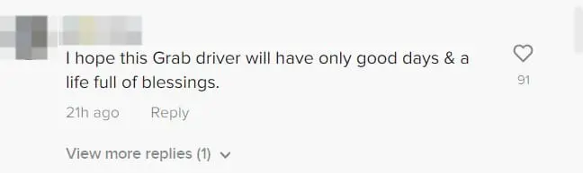 M’sian Grab Driver Assists Elderly Woman, Gets Praised By Netizens comments 4