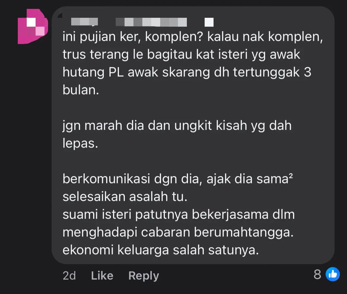 M'sian Man Borrows RM50K To Hold 'Grand' Wedding, Finds Himself 3 Months Behind In Payment comment 4