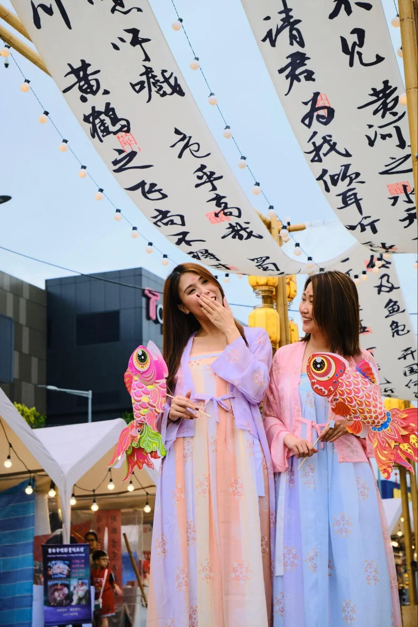 Hanfu Experience at twentyfive7 CNY event