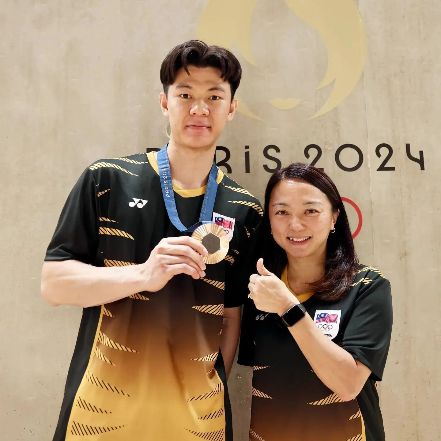 Hannah Yeoh and Lee Zii Jia