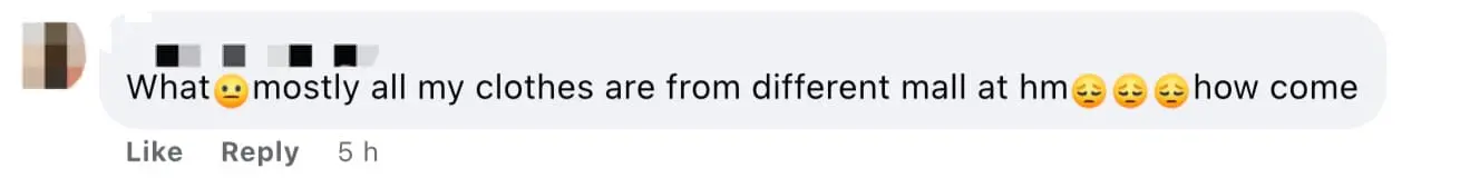 H&M fitting room hidden footage malaysian comment 05