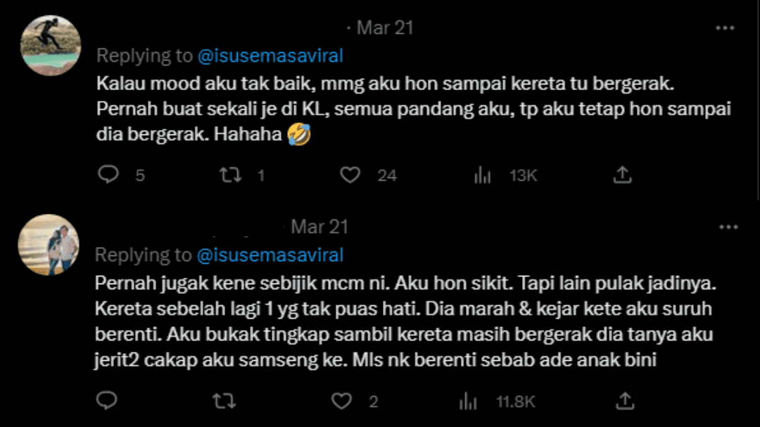 Selfish Toyota Driver Stops Car At Junction While Passenger Goes To McD In KL comment 1