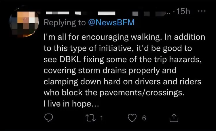 DBKL Proposes Closing Jalan TAR Every Sunday To Promote "Walking Culture"