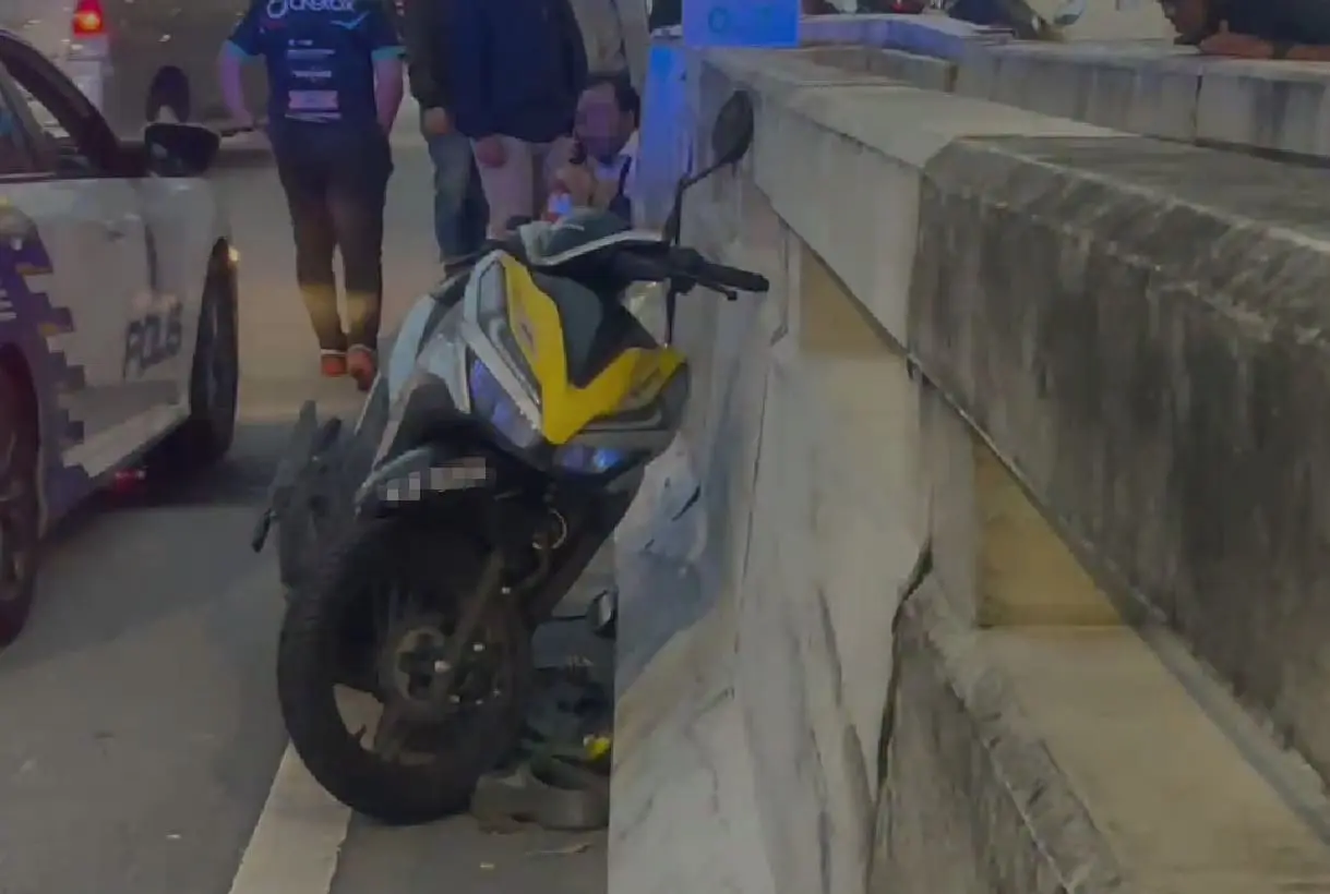 Husband of woman who fell from DASH Highway crying