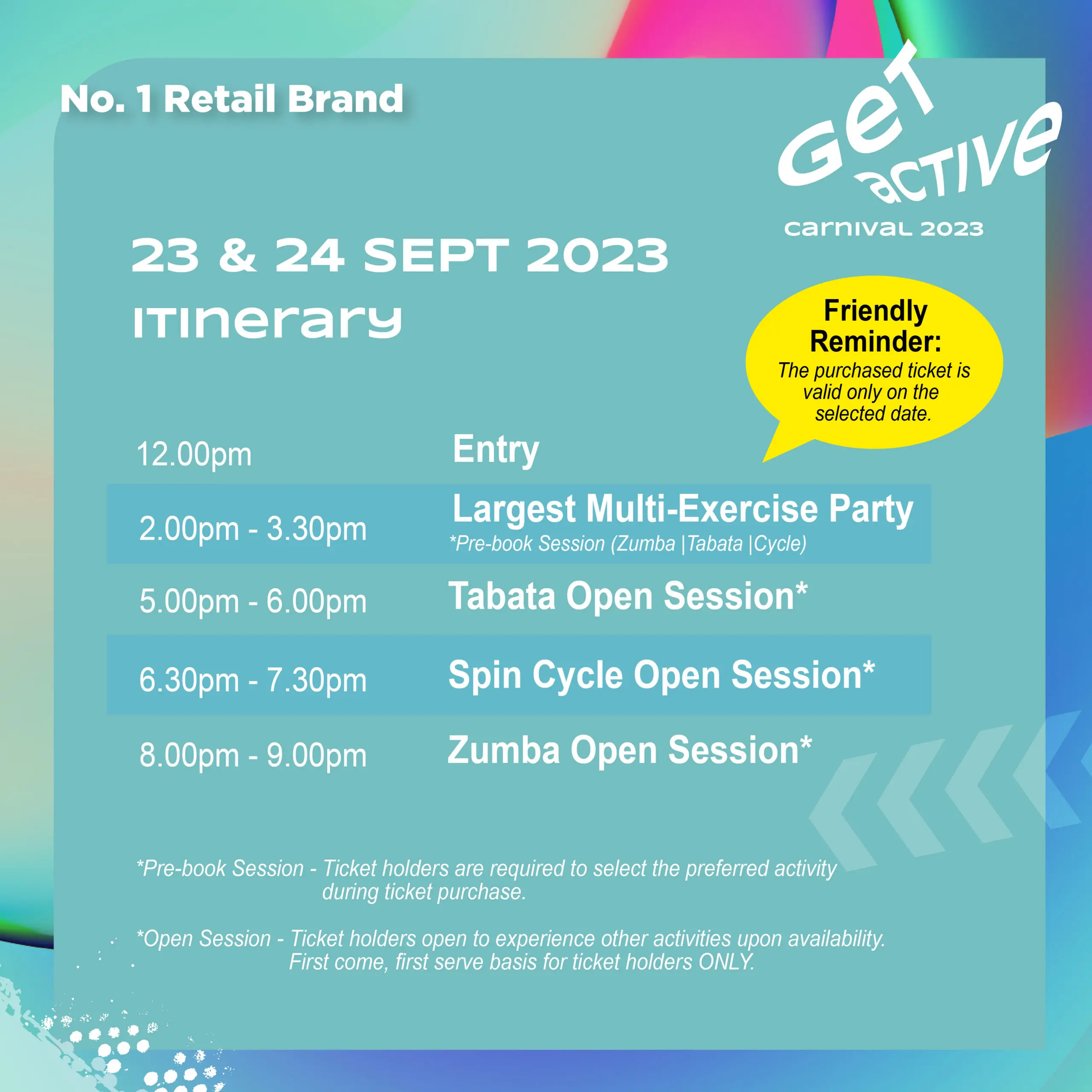 The Largest Get Active Carnival Is Back, Join The Fitness Party Of The Year With Watsons!